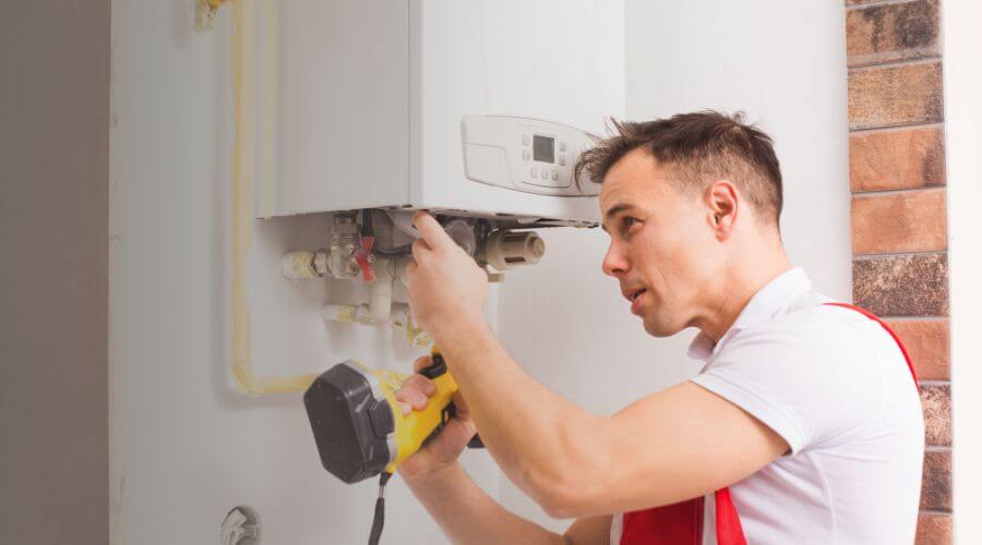 Local water heater installation in Portage, WI